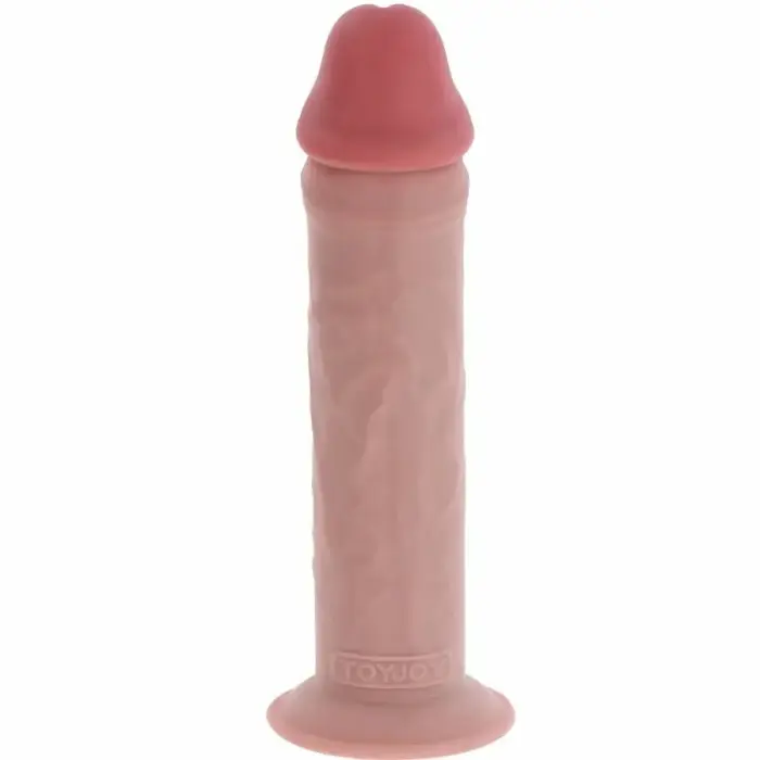 TOYJOY Get Real Deluxe divslāņu dildo – 29.5 cm (11.6″) – miesas krāsa