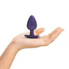 Sile silikoonist anaaltapp – L – 8.9 cm (3.5″) – Metallik lilla — Foto 2