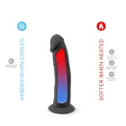 S.D Model 2 reālistisks dildo – 15 cm (6″) – Melns — Foto 5