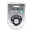 LEVELZ Sealed Liquid silikoninis vibruojantis varpos žiedas – juodas — Nuotrauka 1