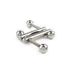 Turning Point Adjustable Nipple Clamps – Silver — Photo 6