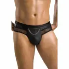 Passion 030 Tom – men's open slip – black – L/XL — Photo 3