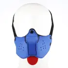 Neoprene Puppy Dog Mouth Mask – Blue — Photo 2