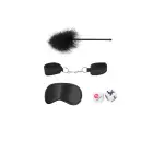EasyToys BDSM набор #2 – стартовый набор с маской, шлёпалкой и наручниками – чёрный — Фото 3