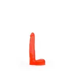 All Red realistiškas dildo su tekstūra – 20 cm (8″) — Nuotrauka 7