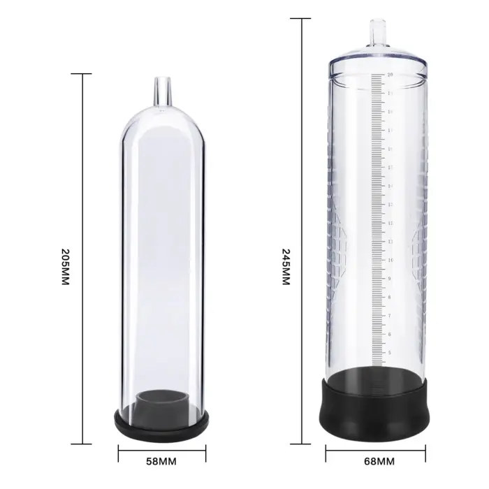 Powerpump MAX 0.2 vakuuma pumpis – melns un caurspīdīgs Foto 4