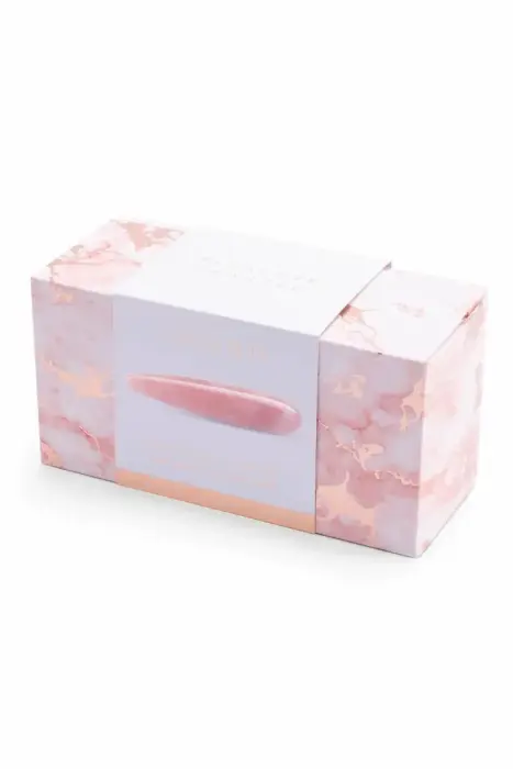 Le Wand Crystal Wand – двусторонний массажный жезл из розового кварца – 17,8 см