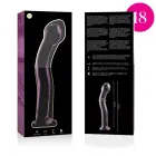 Ibiza Nebula Series Model 18 stiklinis dildo – 18.5 cm (7.3″) – rožinis — Nuotrauka 7