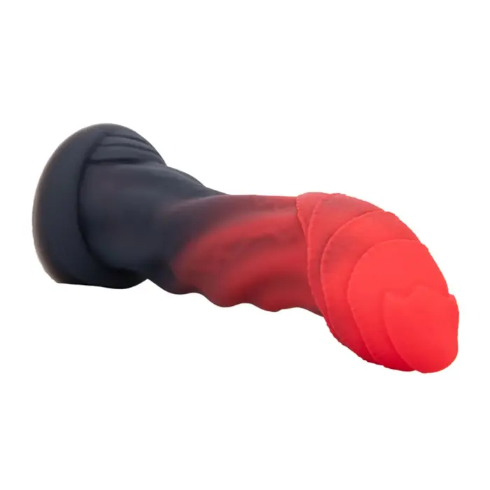 Power Monsters Infernal Goliath – 25 cm (10″) – Rippled Monster Silicone Dildo Photo
