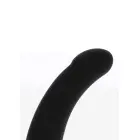Strap-on dildo (vidējs) – 18–20 cm – melns — Foto 5