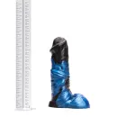 Kiotos Revolt Blue Wave 01 Medium – silikona dildo – 18 cm — Foto 6