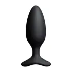 Hush 2 - rakendusega juhitav vibreeriv anaaltapp – 4.4 cm (1.75″) – Must — Foto 5