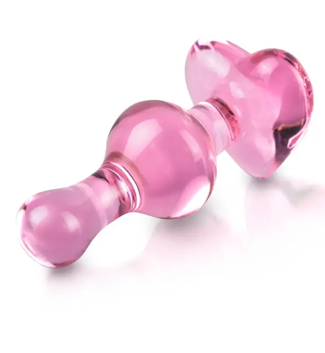 Icicles No. 75 Розовый дилдо – 9.5 cm (3.7″) Фото num