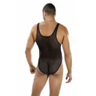 ENVY Fierce Deep V Mesh Bodysuit – Black – One size — Photo 3