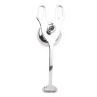 Male-to-Female Chastity Device – polished metal – adjustable elastic belt – 85–130 cm waist — Photo 8