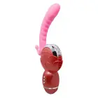 BAILE Rolling Fun II elastīgs vibrators – 18 cm (7″) – rozā Foto 1