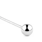 Jewellery metāla anālais spraudnis – 27.5 cm (10.8″) – Sudraba — Foto 4