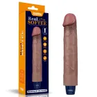 LoveToy Real Softee – įkraunamas vibruojantis silikoninis dildo – 9 colių — Nuotrauka 14