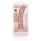Izliekts reālistisks dildo ar piesūcekni – 20.5 cm (8″) – Miesas krāsa — Foto 1