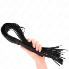 KINK melna mīksta PVC intīmā pātaga 70cm — Foto 4
