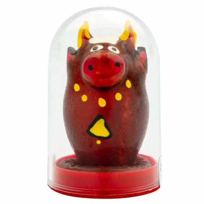 CONDOMERIE hand-painted decorative condom – Bull (model 1)