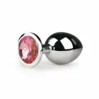 Rimba Metal Intimate Plug – 7.2 cm – Silver — Photo 1