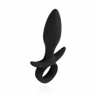 EasyToys Butt Buzzer Silicone Anal Plug – 10.5 cm – Black — Photo 3