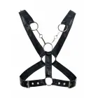DNGEON Cross Chain Harness – Black – One size — Photo 6