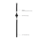 Breathable Ball Gag - With Bonded Leather Straps Foto 4