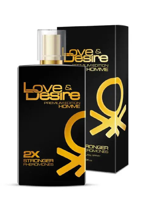 Love Desire Gold feromoonparfüüm meestele – 100 ml