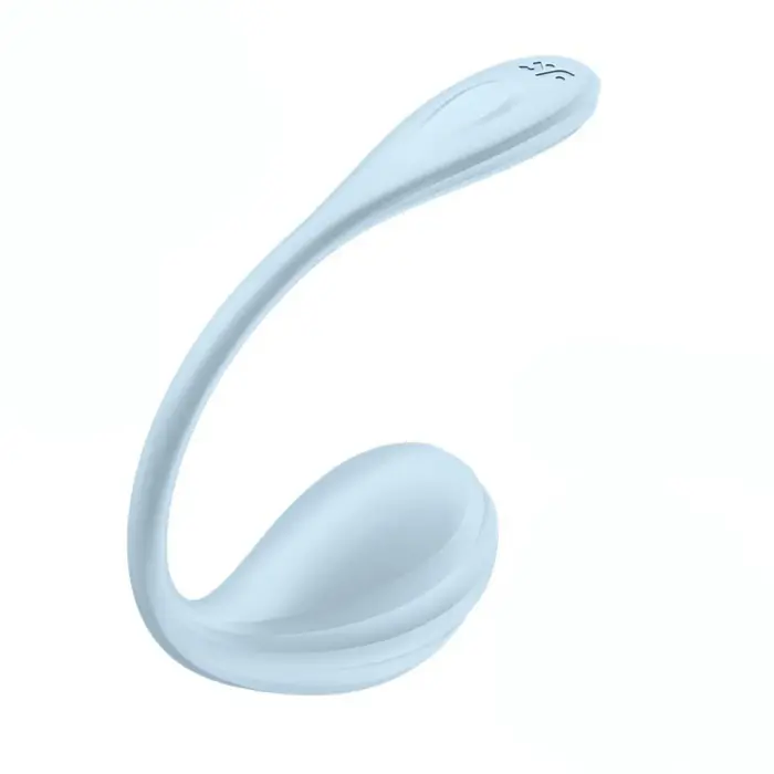 Satisfyer Smooth Petal носимый вибратор – 15 см (6″) – синий