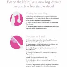 Leg Avenue Long Straight Bang Wig – fashion accessory – pink – adjustable — Photo 2