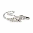 OHMAMA Metal Chain System - Reguleeritavad nibuklambrid, hõbedased — Foto 2