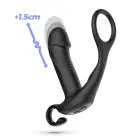 CRUSHIOUS MAGOO Prostatas masieris ar erekcijas gredzenu un tālvadības pulti – 14 cm — Foto 3