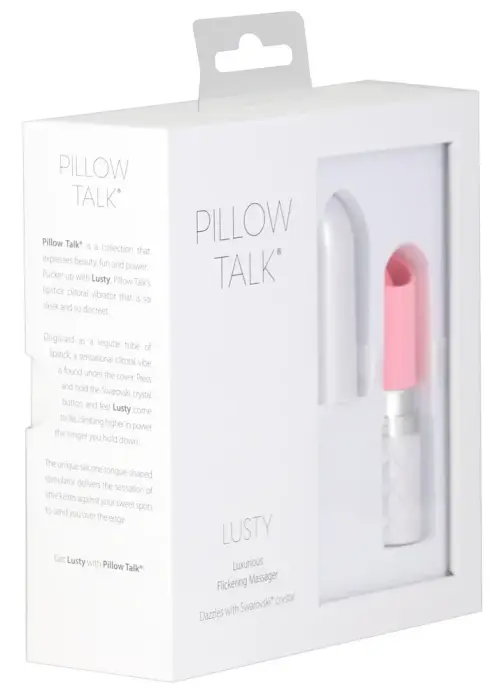 Pillow Talk Lusty Lipstick Vibrator – 9.4 cm (3.7″) – Pink Photo