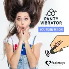 FeelzToys Panty Vibe носимый вибратор – 10 см (4″) – черный — Фото 5