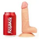 Lovetoy The Ultra Soft Dude – realistic soft dildo with suction cup – 18 cm — Photo 8