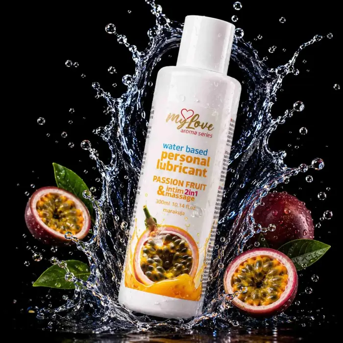 MyLove Aroma Series 2-in-1 Intimate & Massage Lubricant – Passion Fruit – 300 ml