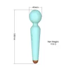 Uzlādējams Power Wand vibrators – miesas krāsā — Foto 5