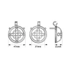 Fancy – stainless steel chastity device with urethral insert and belt — Photo 3