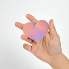 Secret Play WOW BOOBS! Heart – накладки на соски – чёрный и розовый (по 1 паре) — Фото 4