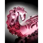 Pipedream Icicles No. 24 rozā stikla dildo – 15.5 cm (6.1″) — Foto 3