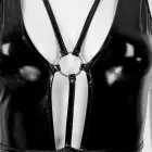 Wetlook Deep-V Bodysuit – S/M – Black — Photo 4