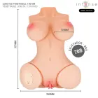 INTENSE Deep Touch Vero torss – anatomisks modelis – 5.5 kg — Foto 6