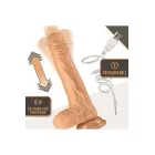 Dr. Skin Silicone Dr. Grey – tõukav pöörlev vibreeriv dildo – vaniljevärvi – 7 tolli – 50 funktsiooni — Foto 5