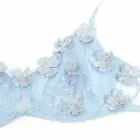 SUBBLIME 957629 Sky Blue Embroidered Floral Bra and Panties Set S/M — Photo 6