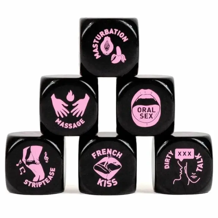 Secret Play Preliminary Dice 20mm - Multi-Action Game Die