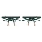 Indica Laced Up Garters – Emerald – S/M — Photo 7