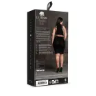 Kala XXXVII Two Piece Set with Turtleneck Crop Top and Skirt – Black – Plus size — Photo 2