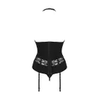 Obsessive Serafia Corset Set – Black – M/L — Photo 4